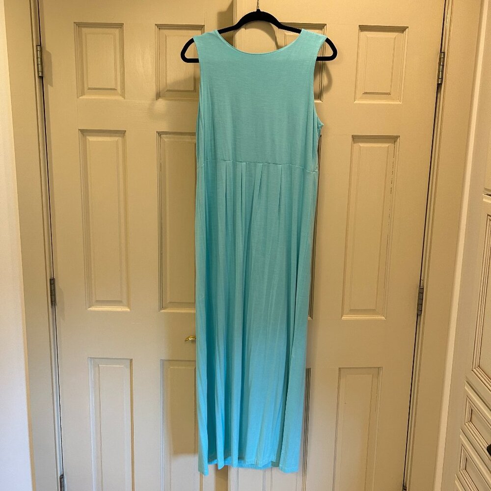 JJill Maxi Dress--Light blue, Size M Tall